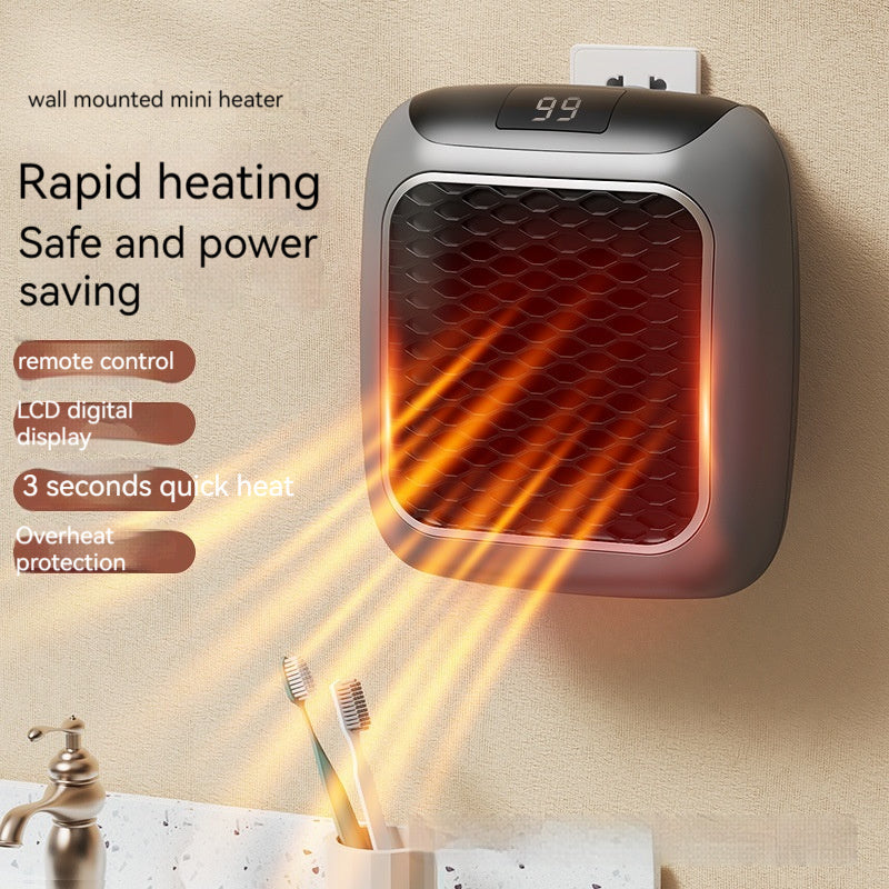 Mini Fan Heater Wall-mounted Dormitory Warm Artifact